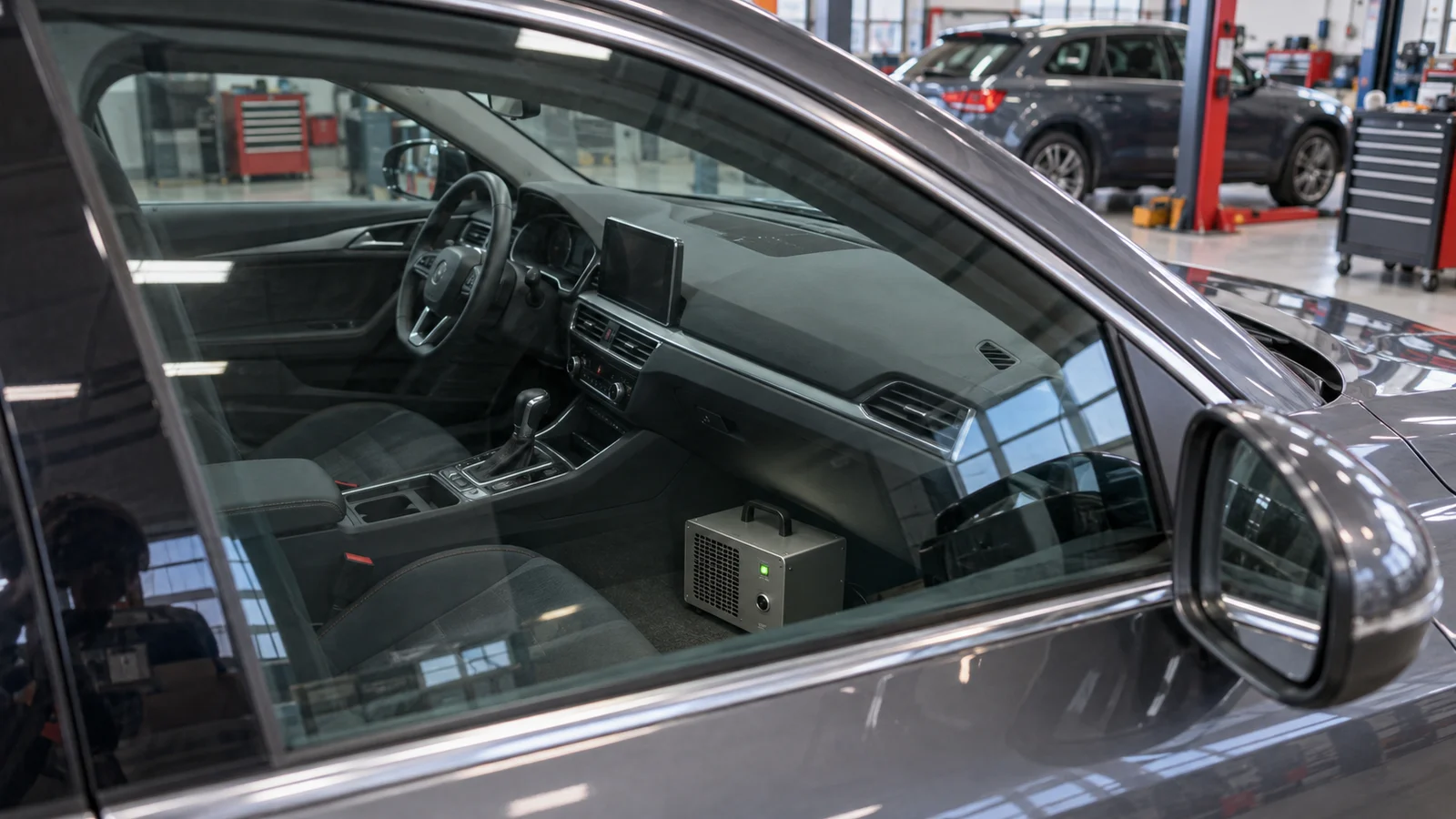 Profesionálne čistenie interiéru auta ozónom v autoservise CARS Prešov